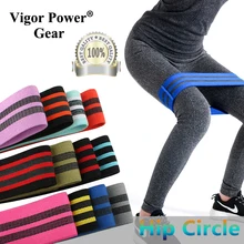 

Vigor Power Gear Wholesale Booty band Hip Circle Hip Resistance Band Non-slip Hip elastic bands Legs Exercise Crossfit Training