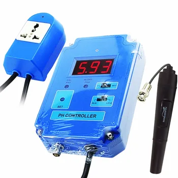 

Digital pH Controller Meter Tester with Optional HI/LO Action 0.00~14.00pH Range Replaceable BNC Electrode CO2 Solution - 220V