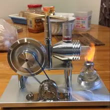 Stirling engine generator engine generator Power generation experiment