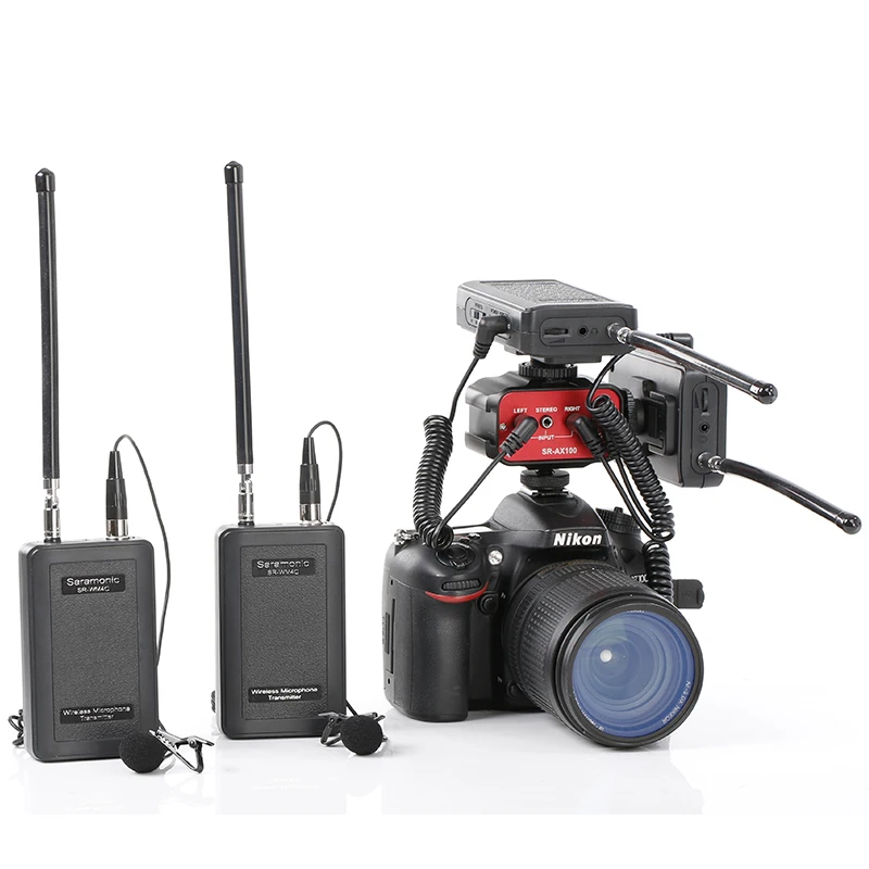 Saramonic петличный микрофон для цифровых зеркальных камер Canon Nikon Sony Panasonic