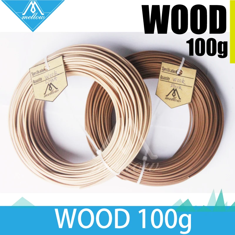 Филамент для 3D принтера 100 г 1 75 мм г|wood filament|3d printer wood filamentfilament 1.75 mm |