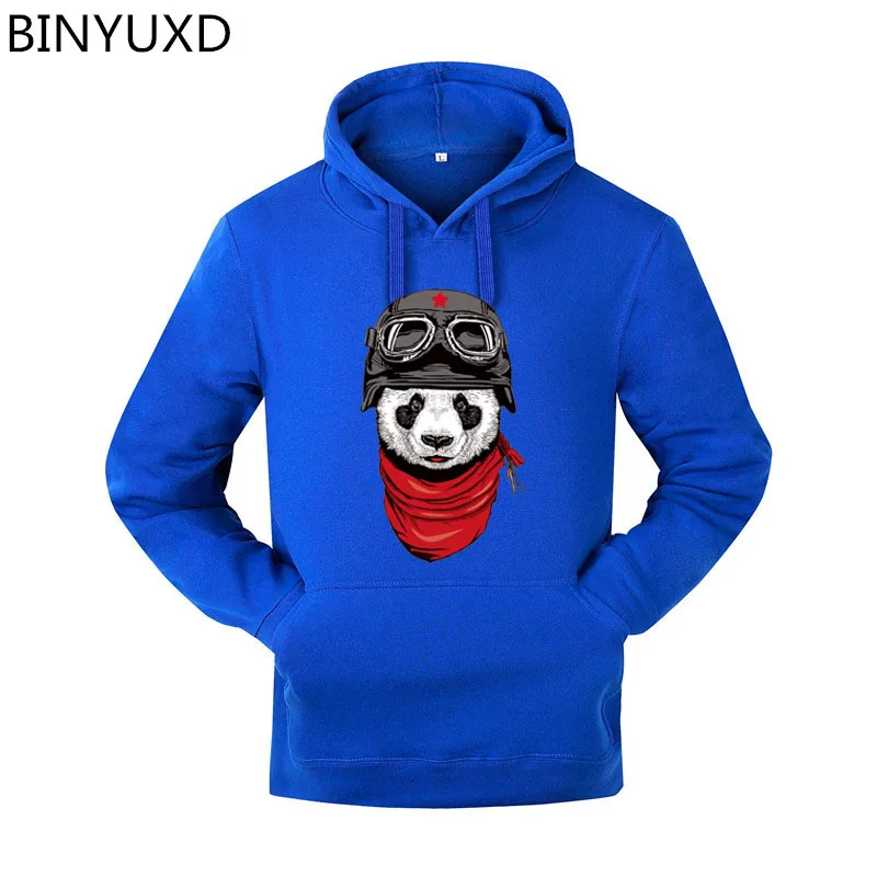 Худи BINYUXD мужское флисовое модное худи брендовая теплая кофта свитшот пальто