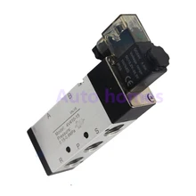 5 способ 2 Позиции Электрический электромагнитный клапан 4V410-15 1/" BSP 24 В водостойкий и пылезащитный пневматический клапан сброса