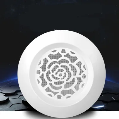 1PCS rejillas de ventilacion 70-200 mm Mounting Dia Adjustable Disc Type Round Air Vent Outlet Ventilation Grill Cover