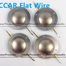 4 шт. 34,5 мм 34,4 ММ сменная диафрагма voice coil 8 Ом для Peavey RX14, 14XT рупорный твитер 8Ohm плоский провод