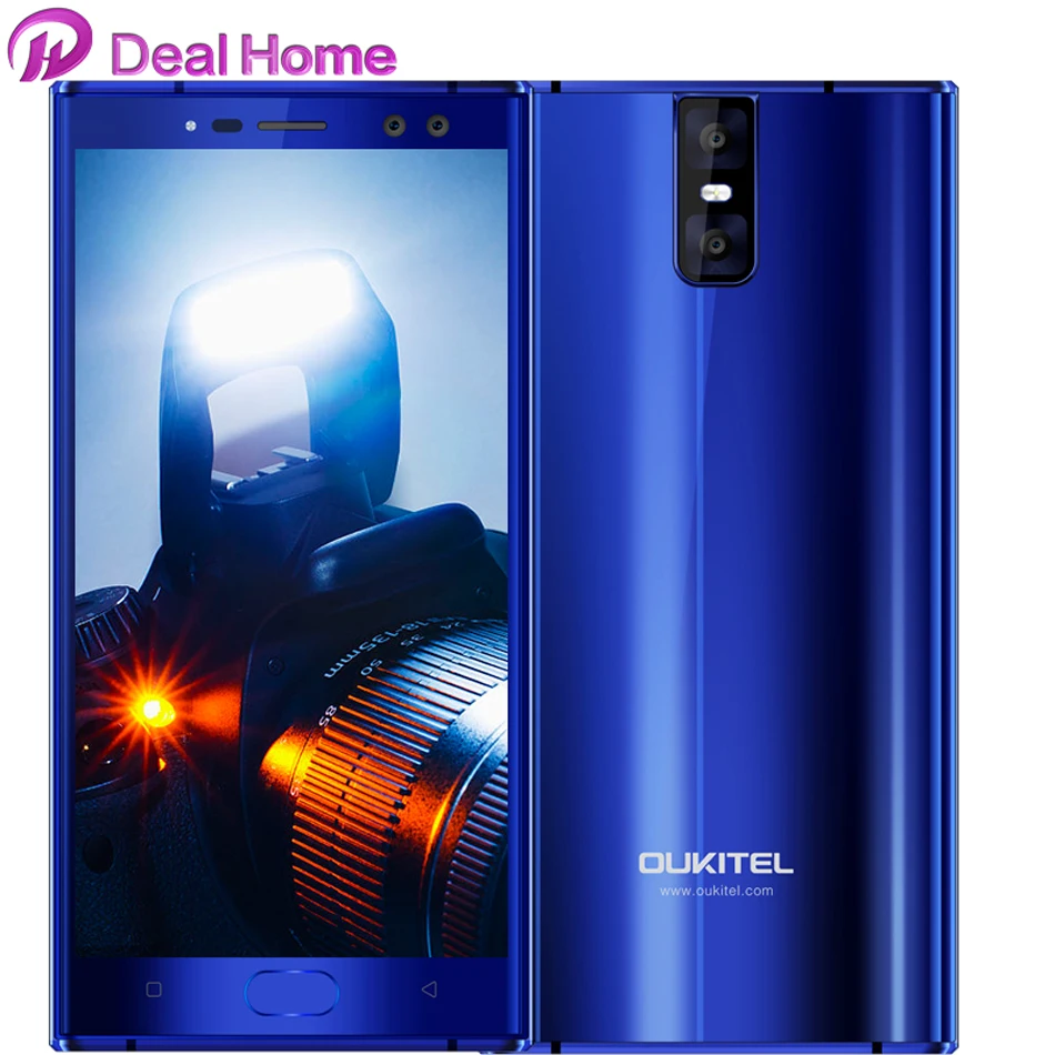 

OukiteL K3 5.5"Inch 1920x1080 4GB RAM 64GB ROM 6000mAh Battery Cellphone MT6750T Octa Core Fingerprint 4G LTE Mobile Phone