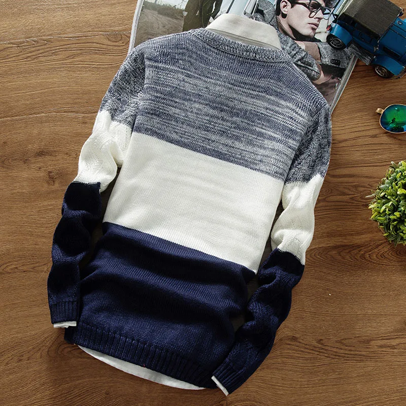 Men Sweater Thin 2019 New Arrival Autumn And Winter Patchwork Male Knitted Pullover Sweater Teenage Boys Korean Style M32 Men Sweater Thin 2019 New Arrival Autumn And Winter Patchwork Male Knitted Pullover Sweater Teenage Boys Korean Style M32
