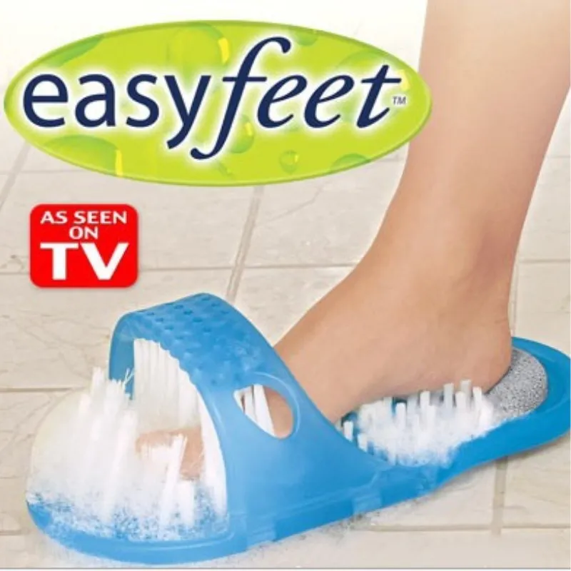 

1 PCS Easy Feet Foot Cleaner Scrubber Washer Slipper Foot Health Care Bathroom Stone Massager Slipper