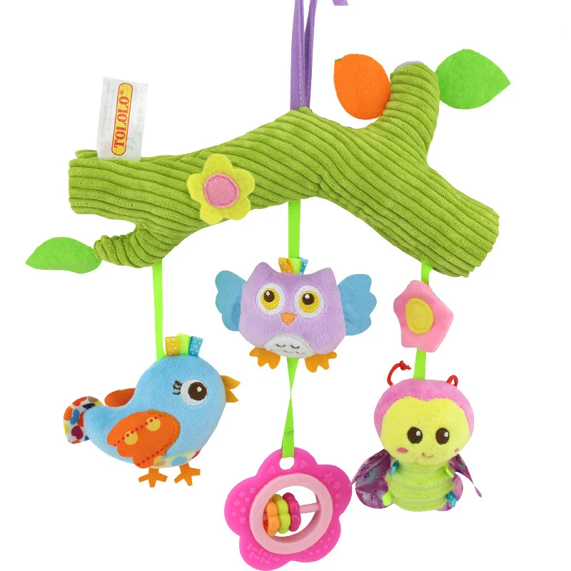 Infant Newborn Baby Crib Hanging Developmental Plush Toys For Educational 0-24 Months Infant Newborn Baby Crib Hanging Developmental Plush Toys For Educational 0-24 Months