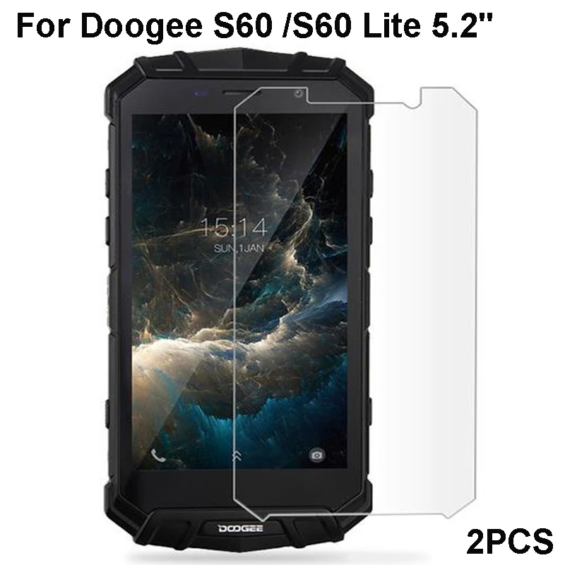 

Screen Protector for Doogee S60 Lite Tempered Glass 2.5D 9H on Protective Phone Film Tempered Glass for Doogee S 60