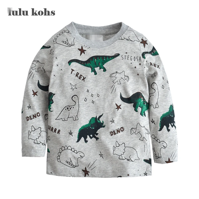New Baby Boy long sleeve T shirt Kids spring t shirts Children tees