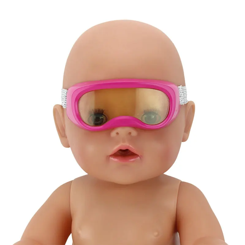 1pcs Dive Glasses For 43cm Doll 17 Inch Baby Reborn Doll Accessories