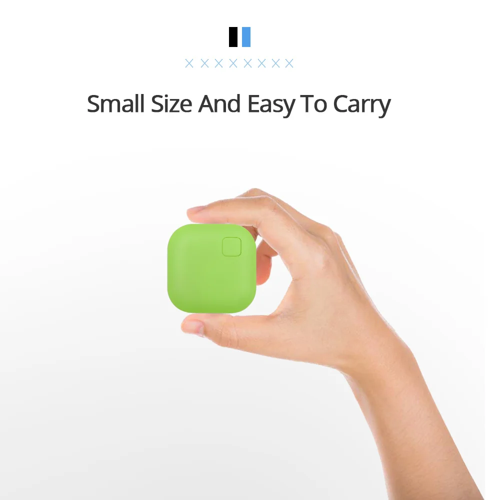 

TISHRC Smart Wireless Key Finder Bluetooth Tracker Remote Control Anti Lost Keychain For Kids Pet Dog Cat Child