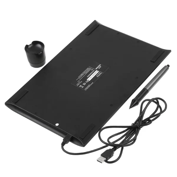 HUION 580, 10 дюймов, профессиональная цифровая ручка, планшет, цифровой планшет, графический чертежный планшет, 2048 уровней, для Windows Mac OS