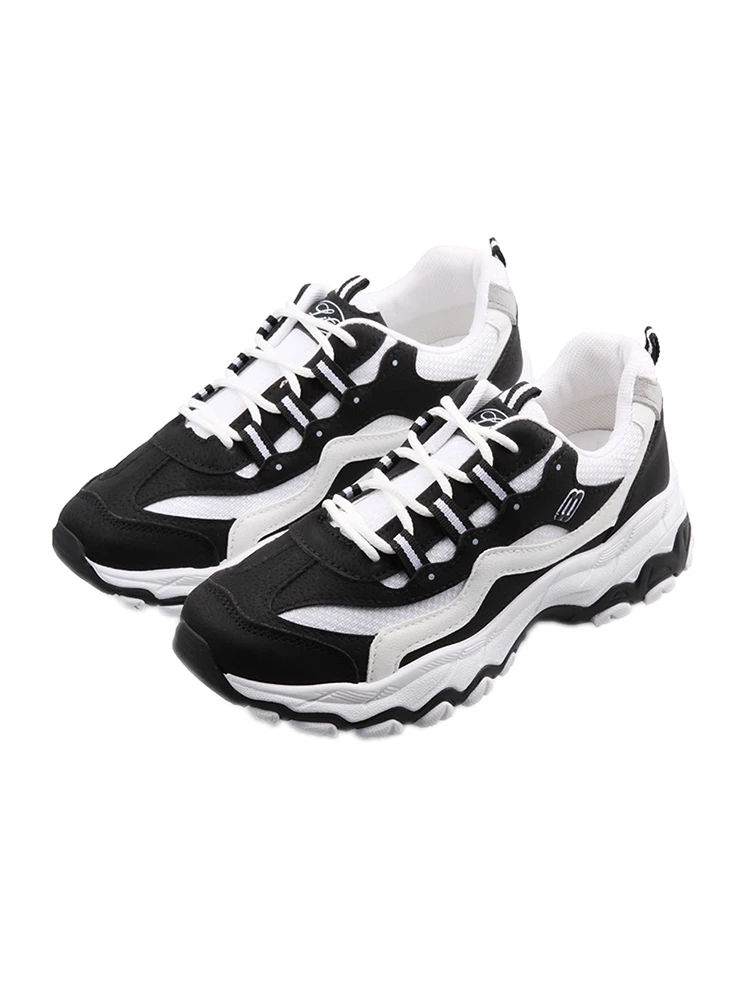 

2019 spring and autumn new Korean version of the wild running shoes female Harajuku style breathable old shoes