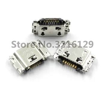 

50pcs/lot Original new Micro USB Charging Port Jack Connector For Samsung J5 SM-J500 J1 SM-J100 J100 J500 J3 J300F