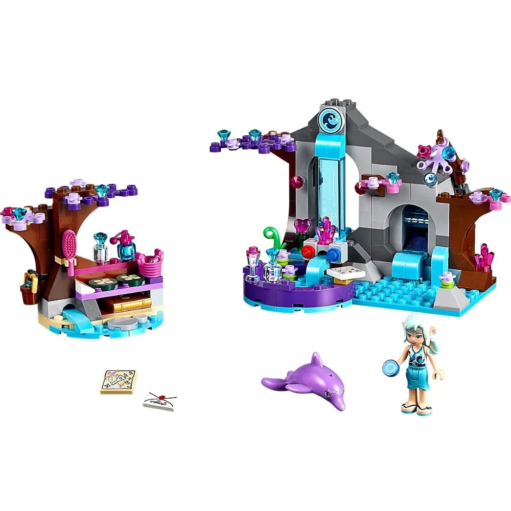 

Naida's Spa Secret Compatible Legoe Elves 41072 Friends Series Building Blocks Bricks Model toys for children Girl Gift 249Pcs