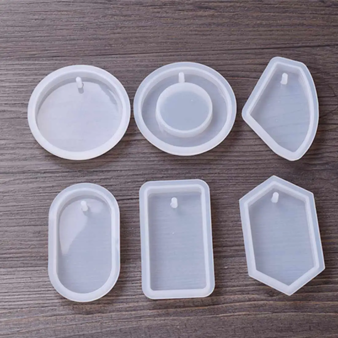 

DIY Casting Craft until curing Pendant Resin Chic Mold Mold Silicone Clear Jewelry Solid Molds Making Maker Tool epoxy Wait