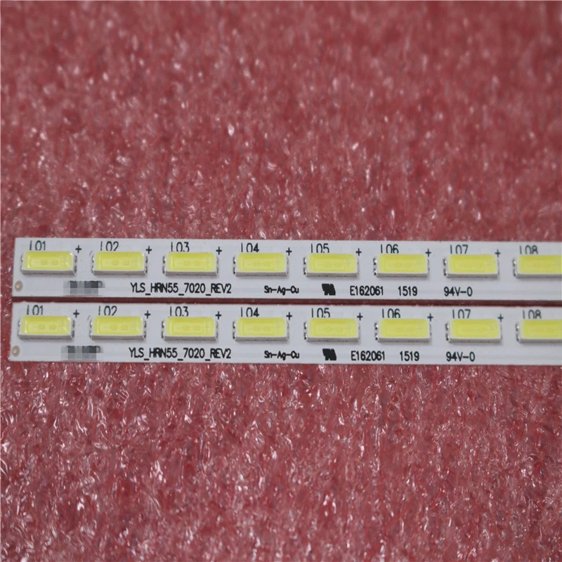ο ŰƮ 10PCS 64LED 596mm LED Ʈ   XBR-55X850C KD-55X8500C 75.P3C08G001 15A09N SYV5541 YLS_HAN55_7020_REV2 HRN55