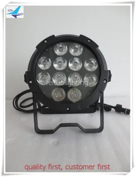 

free shipping 16 pieces/lot led par 12x10w rgbw 4in1 outdoor led par cans par led stage light