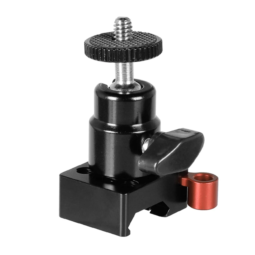 CAMVATE QR NATO Clamp + мини шариковая головка 1/4 &quot 20 винтовое крепление (черная ручка)