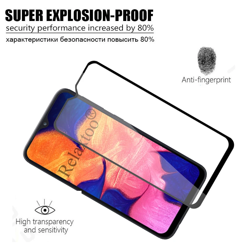 phone screen protectors 2pcs Protective Glass For Samsung A10 Screen Protector For Galaxy A53 A73 A33 A13 A52 A52S A72 A32 A22 A03 A51 A71 A12 A21s Film mobile screen protector