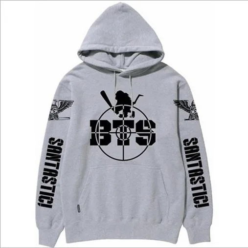 kpop BTS bulletproof youth group with the pullover hoodie BTS spring and autumn loose couple shirt black red gray optional kpop BTS bulletproof youth group with the pullover hoodie BTS spring and autumn loose couple shirt black red gray optional