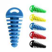 8,7X3,8X3,8 мотоциклетная выхлопная труба для мотокросса выхлопная труба ПВХ воздушная bleeder вилка Глушитель На выхлопную трубу мойка вилка защитная накладка на патрубок