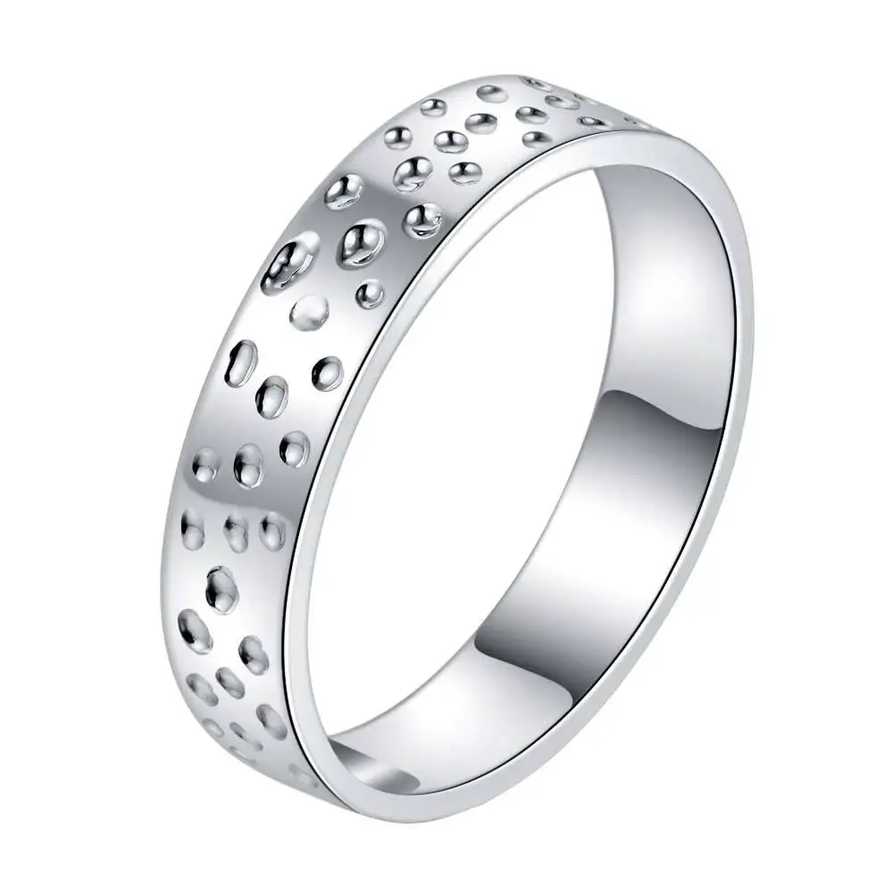 shiny beautiful delicate Silver plated font b Ring b font Fashion Jewerly font b Ring b