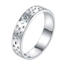 shiny beautiful delicate Silver plated Ring Fashion Jewerly Ring Women&Men , /IAEHOJZQ BOJILWQQ