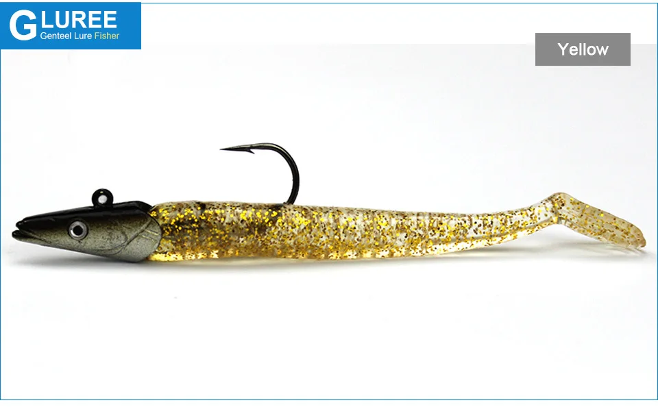 GLUREE-5PcsLot-Fish-Type-Lead-Head-Fishing-Lure-11cm-22g-Soft-Lure-Artificial-Bait-Single-Hook-Jigging-Lure-Fishing-Bait_11