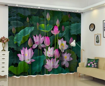 

Customized Floral print Chinese Luxury 3D Blackout Window Curtain Drapes For Living room Bed room Hotel Wall Tapestry Cortinas