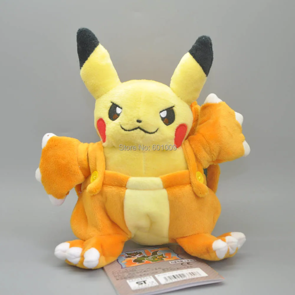Pikachu Cosplay Charizard Y-8inch-116g-36.5-D
