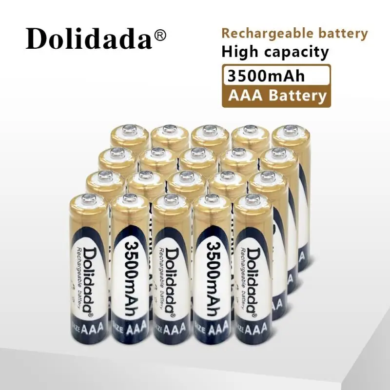 20шт 1,2 v NIMH AAA батарея 3500mah перезаряжаемые батареи Ni-MH батареи AAA перезаряжаемые для игрушки дистанционного управления