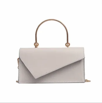 

Fashion women's PU leather shoulder bag new Messenger bag sequins solid color handbag