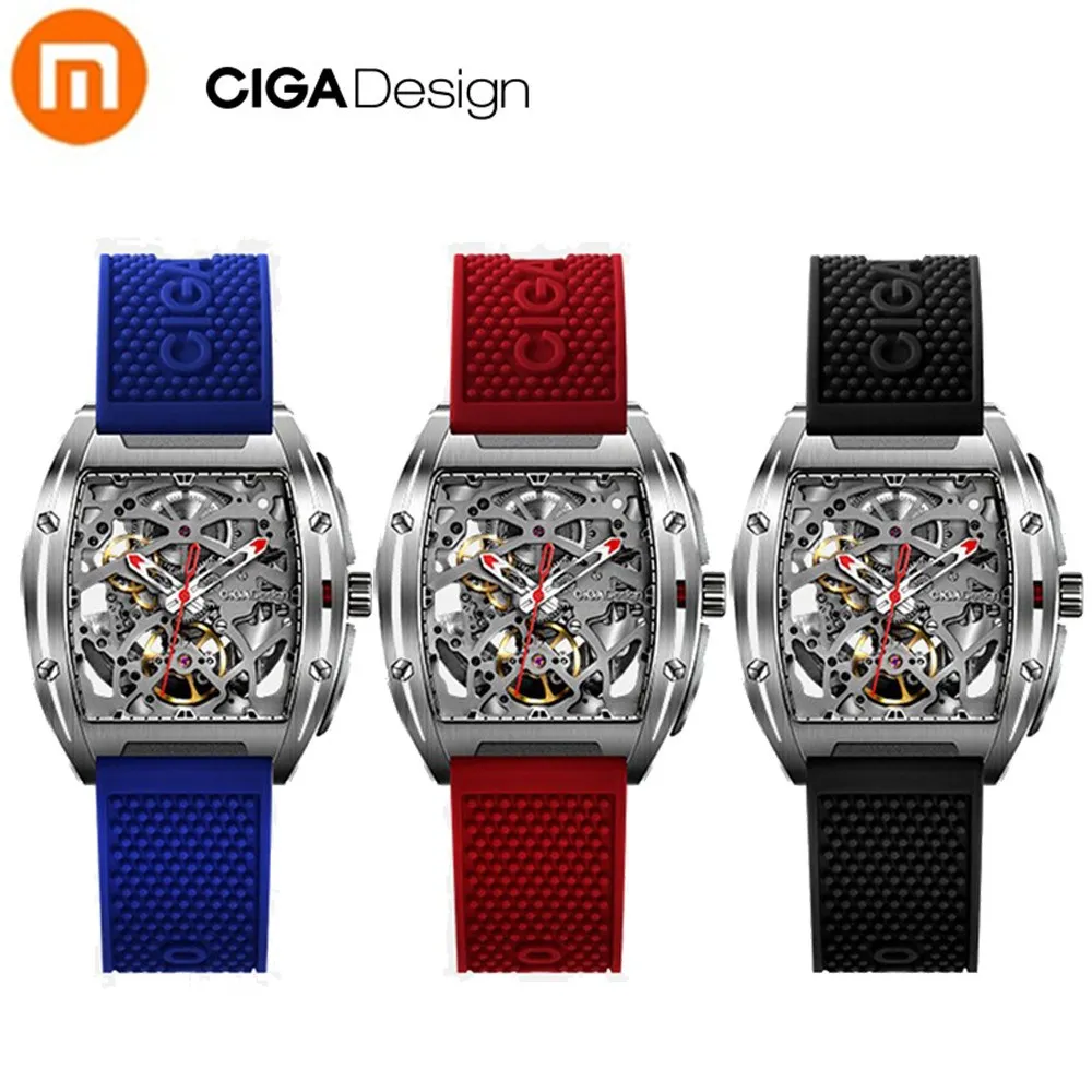  Xiaomi CIGA Design Z Series Automatic Mechanical Watch Self-wind Wrist Watches Waterproof Business 