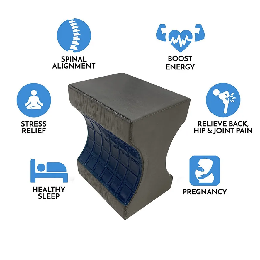 

New Knee Pillow 1PC Leg Pillow For Sleeping Cushion Support Between Side Sleepers Rest 15x24cm High Quality Pillows 30