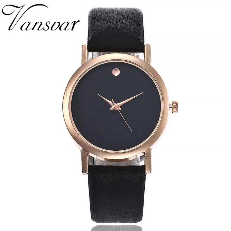 

vansvar Women's Casual Quartz Leather Band Newv Strap Watch Analog Wrist Watch women watches bracelet watch ladies