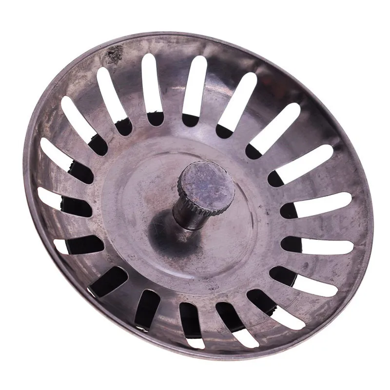 1 Pcs High Quality Stainless Steel Kitchen Sink Strainer Stopper Practical Waste Plug Sink Filter Bathroom Hair Catcher 1 Pcs High Quality Stainless Steel Kitchen Sink Strainer Stopper Practical Waste Plug Sink Filter Bathroom Hair Catcher
