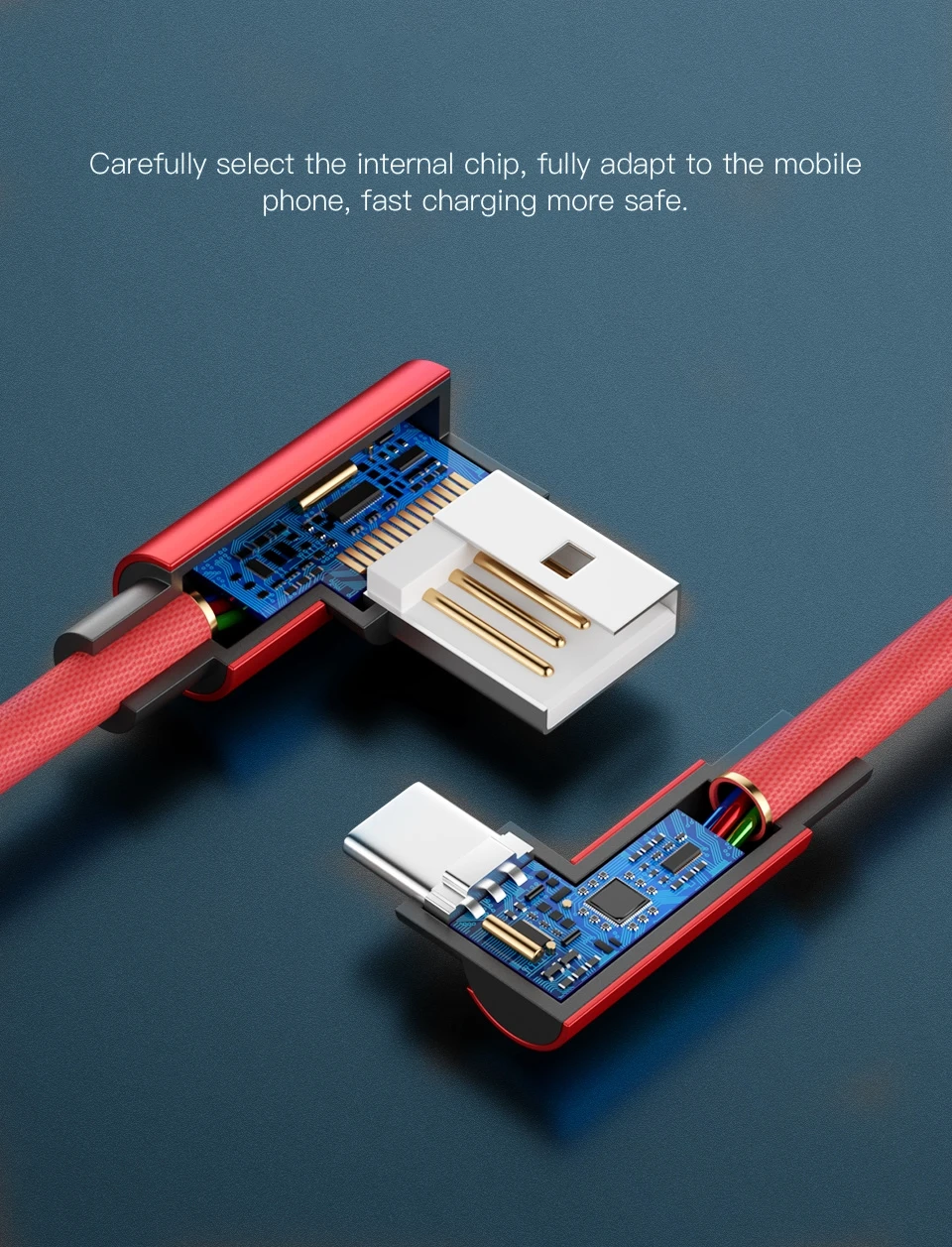 90 градусов USB Тип usb C Быстрая зарядка для Xiaomi mi A1 A2 7 PLUS 6X x 2 s samsung S8 Примечание 8 L