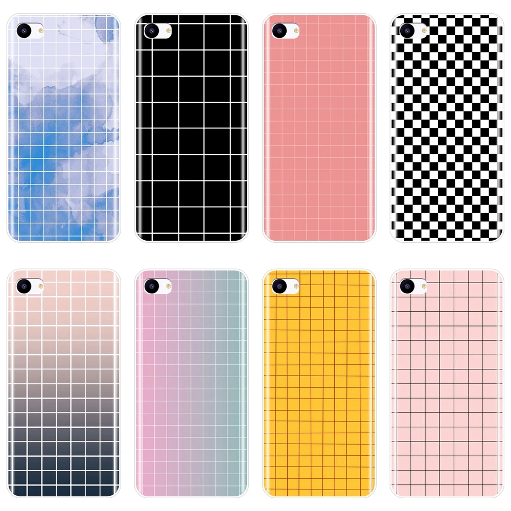 

TPU Yellow Gird Pink Black Phone Case Silicone For Meizu Pro 6 7 Plus U10 U20 Soft Back Cover For Meizu 15 Lite 16 Plus 16th 16x