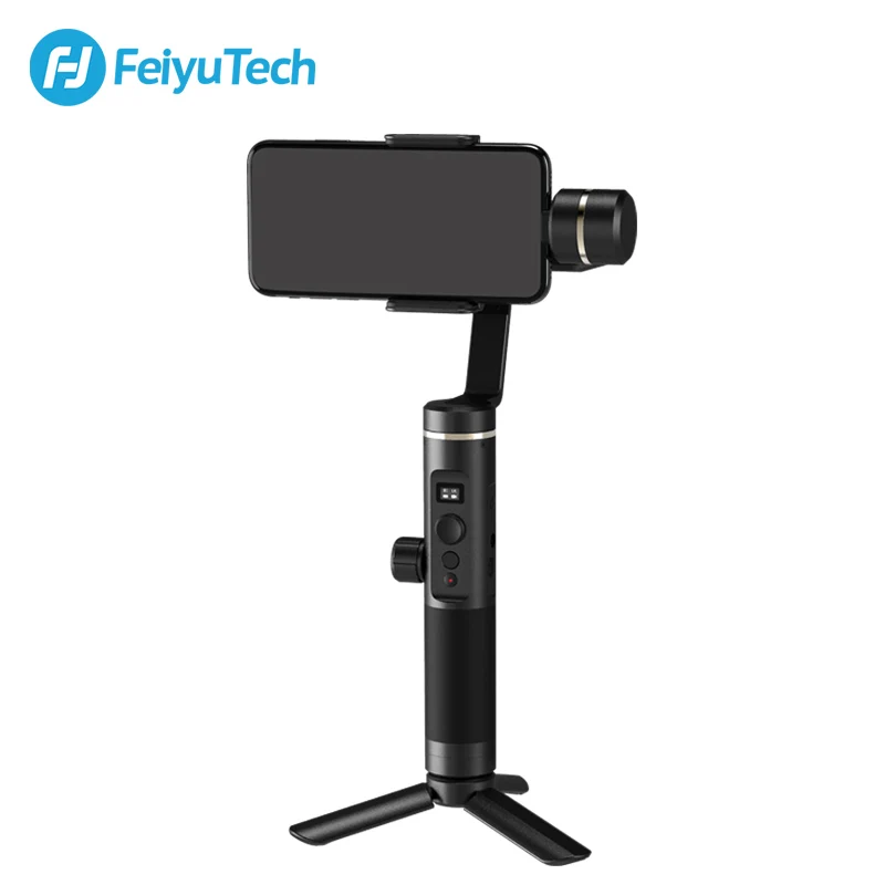 Feiyu SPG 2 3-осевой портативный монопод с шарнирным замком брызг стабилизатор для iphone Xs X 8 7 samsung S8 экшн-Камера gopro 7 yi 4 k PK гладкой 4