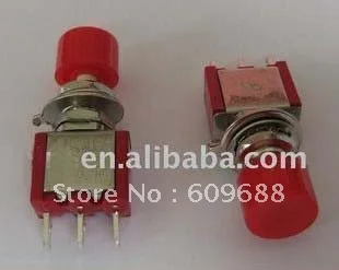 

Momentary Red Push Button Switch,mini toggle switch PS-102