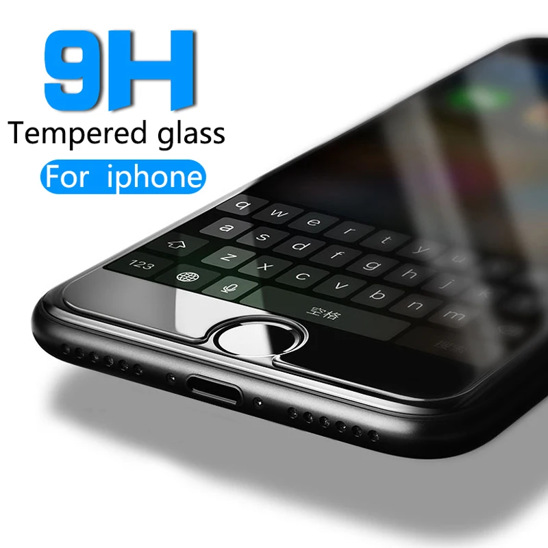 

Tempered glass for iphone 7 plus 4 4S 5 5s se 6 6s plus glass iphone 8 x screen Protector Protective glass on iphone xr xs max