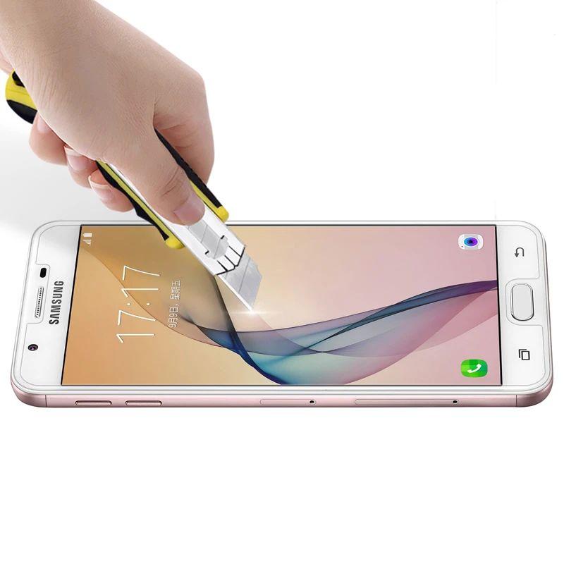 9H Закаленное стекло протектор экрана для Samsung Galaxy J3 J5 J7 2017 года S6 S5 S4 A5 A3 2016 X крышка