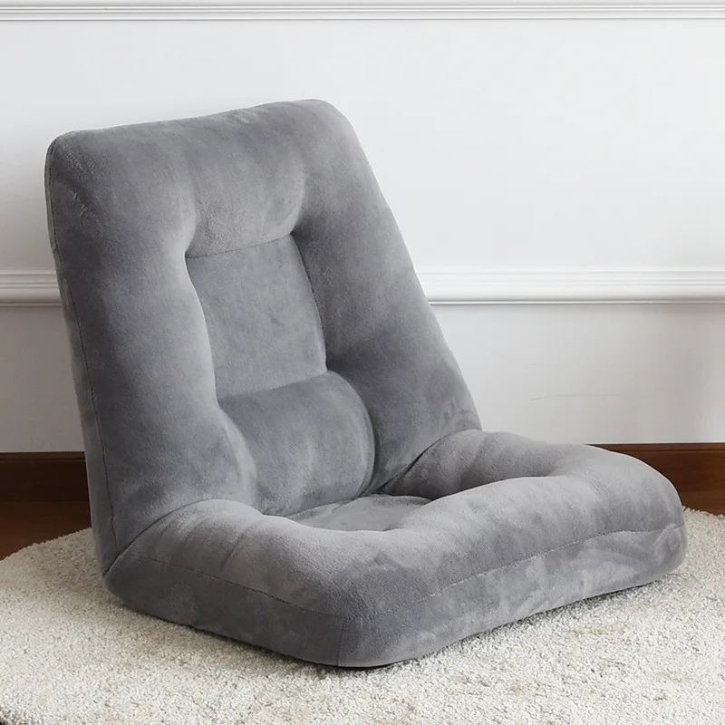 Washable Japanese Floor Chair Folding Recliner Adjustable Reclining Gaming Chair Foldable Lazy Sofa