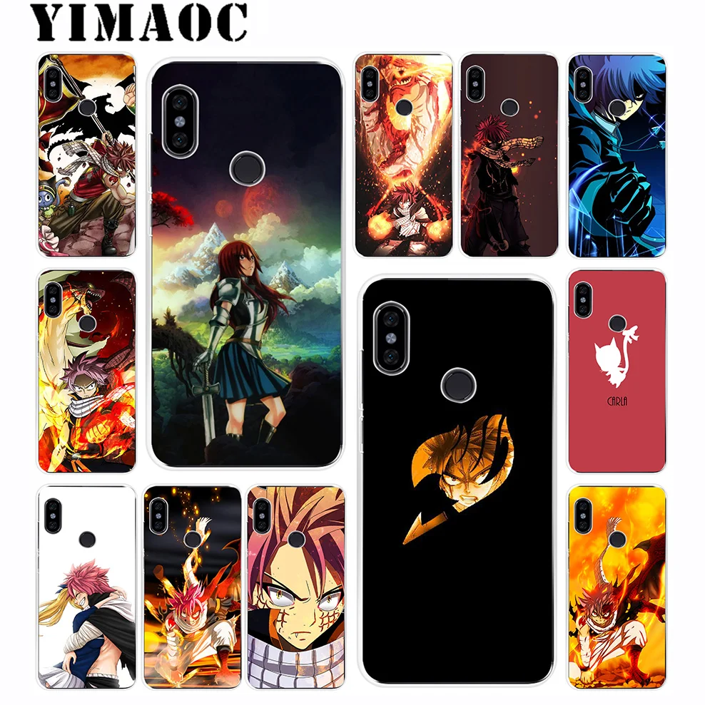 

YIMAOC Fairy Tail Anime Soft Silicone Case for Xiaomi Mi 9 8 SE 6 6X 5X Mix 2S A2 Lite MiA1 Xiaomi POCOPHONE F1 MAX 3
