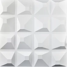 Декоративная пластиковая 3D настенное искусство плитка упаковка из 12 плиток 32 кв футов