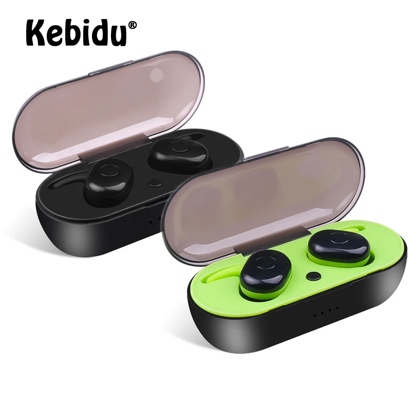 

Kebidu TWS Bluetooth Earphone With Charging Case Wireless Earbuds Sport Bluetooth 5.0 Headset With Mic For IPhone Xiaomi Huawei