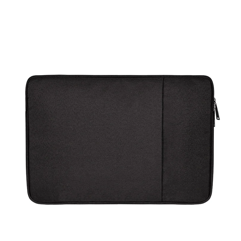 Black Сумка для ноутбука, чехол для Macbook Air Pro retina 11 12 13 14 15 15,6 дюймов, чехол для ноутбука, чехол для планшета hp Dell, чехол для ноутбука - Цвет: Black